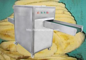 Máquina automática de corte longitudinal de plátano
