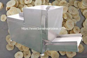 Automatic Round Banana Chip Slicing Cutting Machine with Conveyor