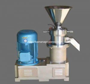 Carbon-Steel-Shell-Banana-Paste-Colloid-Mill-Machine