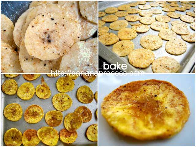 Plantain-Chips-Baking-Result
