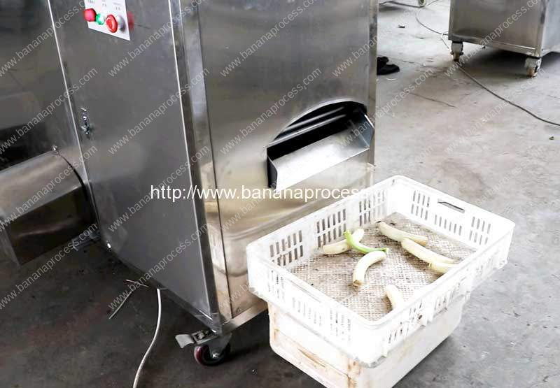 Double-Inlet-Green-Plantain-Peeling-Machine-for-Asia-Market