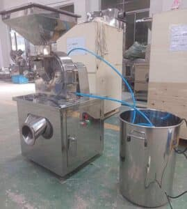 Water Cooling Type Stainless Steel Banana Flour Grinder Machine