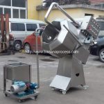 Semi-Automatic Liquid Syrup Spray Seasoning Machine with Hot Air Dryer Function Semi-Automatic Liquid Syrup Spray Seasoning Machine with Hot Air Dryer Function