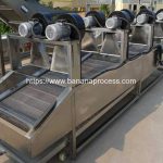 Air Blow Type Frying Banana Chips Oil Removing Machine Air Blow Type Frying Banana Chips Oil Removing Machine