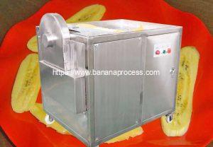 Máquina cortadora automática de plátano en rodajas longitudinales