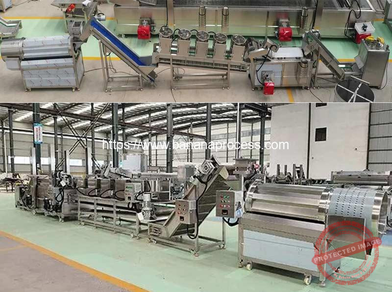 Automatic-Frying-Banana-Plantain-Chips-Production-Line